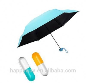 High Quality Wholesale Mini Capsule Umbrella,Promotional Folding Outdoor Sun Umbrella