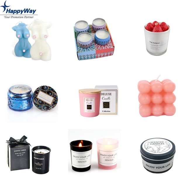 Hot Selling Private Label Woman Body Man Body Shape Candles Craft Scented Candle