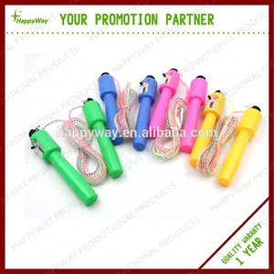 Promotion Rainbow Jumping Rope Skipping, MOQ 100 PCS 0804042 One Year Quality Warranty