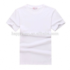 180 gsm 100% Cotton Blank T Shirts For Logo