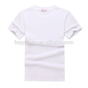 180 gsm 100% Cotton Blank T Shirts For Logo