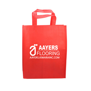 Customized Non Woven Fabric Shopping Bag with Logo MOQ1000PCS 0603001 One Year Quality Warranty