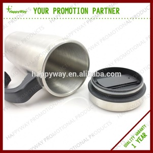 Customized Stainless Steel Auto Mug With Handle