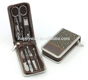 Deluxe Manicure and Pedicure Set , MOQ 100 PCS 0805044 One Year Quality Warranty