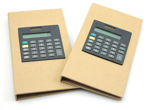 Novelty Customized Logo Sticky Notepad With Calculator