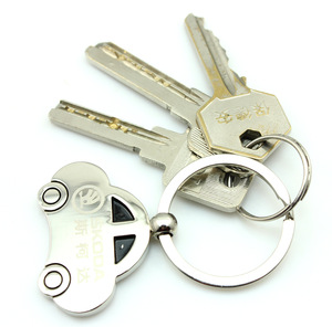 Top Quality Promotional Car Shape Key Chain With Logo 0403020 MOQ 1000PCS One Year Quality Warranty