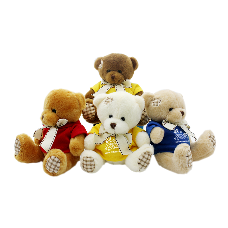 Custom Logo High Quality Cute Bear Plush Toy