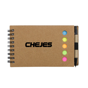 Advertising Kraft Notepad With Stycky Notes