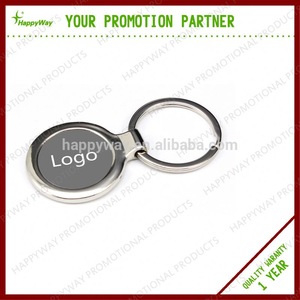 Custom Design Metal Round Keychain