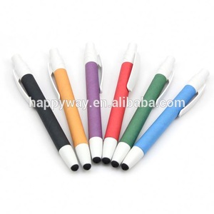 Novelty advertising cheap stylus pen touch screen MOQ400PCS 0201066 One Year Quality Warranty