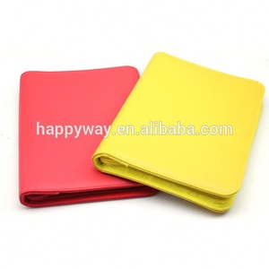 Business PU Notebook With Zipper MOQ500PCS 0701062 One Year Quality Warranty