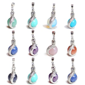 Novelty Fashion Crystal Stone Mermaid Pendants