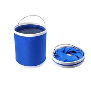 Multifunctional Waterproof  Cloth Collapsible Plastic Water Bucket