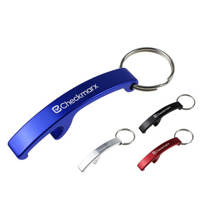 Promotional Portable Aluminum Keychain With Opener