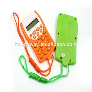 Custom Mini Portable Lanyard Calculator 0702043 MOQ 500PCS One Year Quality Warranty