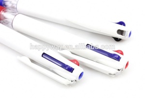 Hot Selling Customized Advertising Business Gift 4 Color Pen