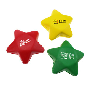 Custom Logo Star Shape Stress Ball