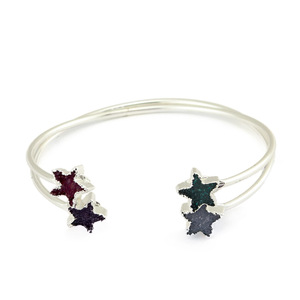 Novelty Nature Crystal Stone Star Decoration Bracelet