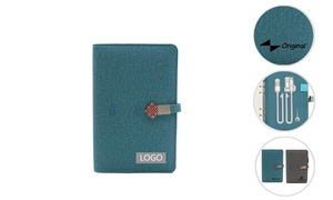 Planner Diary Notebook with Power Bank And USB Flash Drive