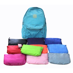 Promotional Colorful Foldable High Quality Backpack