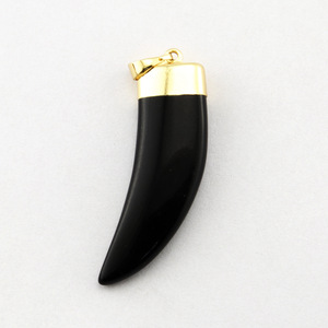 Hot Selling Crystal Stone Spike Shape Pendants