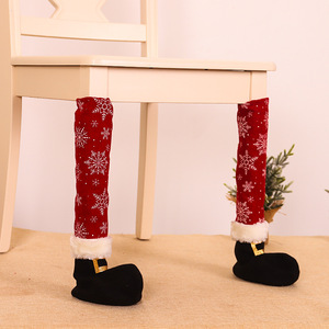 Christmas Ornaments Supplier 2020 Table Decoration Chair Foot Cover