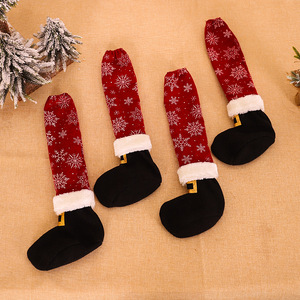 Christmas Ornaments Supplier 2020 Table Decoration Chair Foot Cover