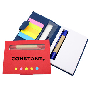 Colorful Mini Eco Notepads with Pen