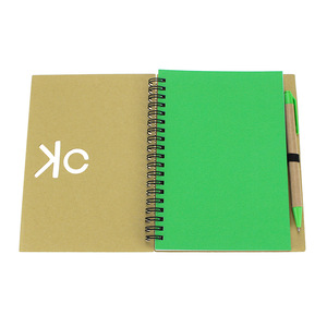 Custom Hollow Logo Notepad With Pen