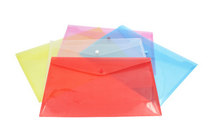 Colorful Transparent Plastic a4 File Folder