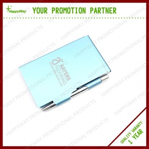 Custom Top Business Note Book With Pen Attached