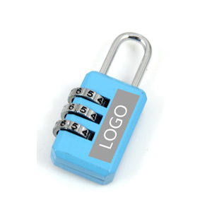 3 Digit Exquisite Luggage Lock With Custom Logo, MOQ 100 PCS 0907003 One Year Quality Warranty