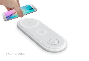 3 In 1 Earphone Phone Watch Table Wireless Charger