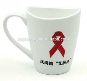 Hot sale promotion ceramic travel coffee mug MOQ1000PCS 0303015 One Year Quality Warranty