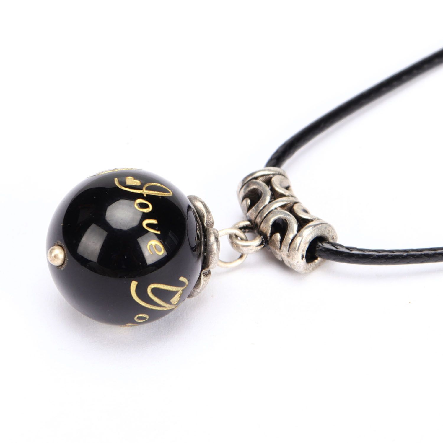 Charm Crystal Ball Design Lovers Pendants