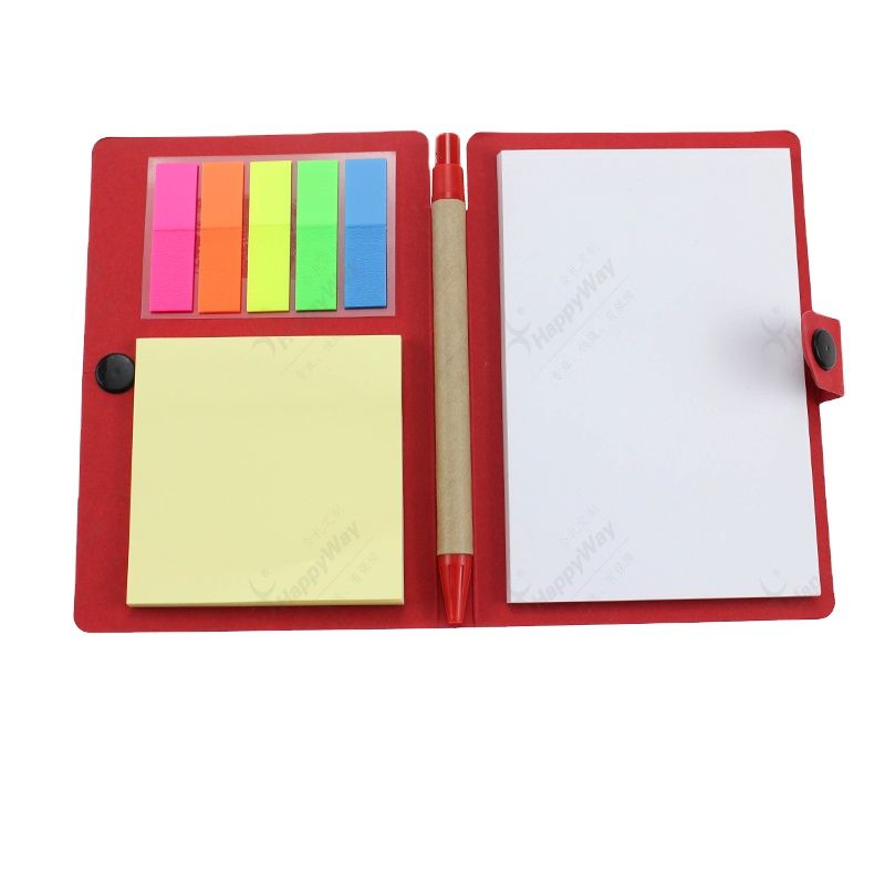 Custom Design Memo Pad Sticky Notes Notepad With Pen