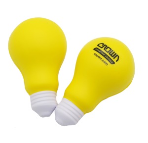 Advertising Light Bulb Stress Ball , MOQ 1000 PCS 0101029 One Year Quality Warranty