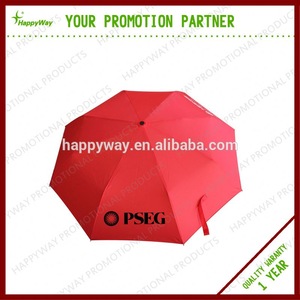 Deluxe Business 3 Fold Umbrella, MOQ 100 PCS 0606022 One Year Quality Warranty