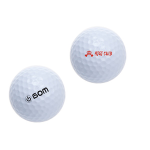 Wholesale Promotional Customized Logo Three Piece Competition Golf Ball