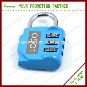 Zinc Alloy Combination Lock for Promotion MOQ1000PCS 0907012 One Year Quality Warranty
