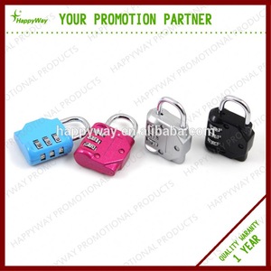 Zinc Alloy Combination Lock for Promotion MOQ1000PCS 0907012 One Year Quality Warranty