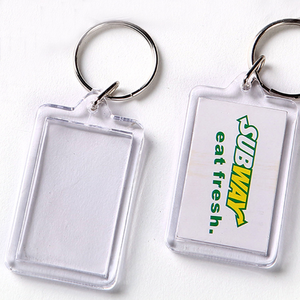 Custom Crystal Acrylic Key Chain