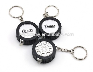 New Design Motorcycle Tape Measure Keychain