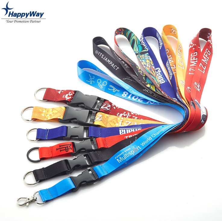 China Lanyard Supplies Custom Personalised Safety ID Lanyard With Logo