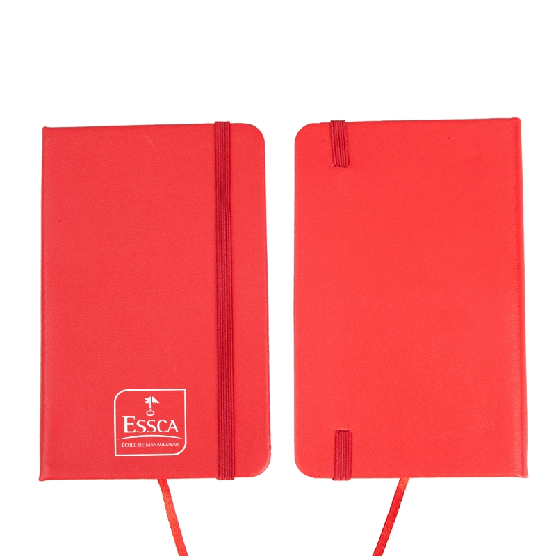 Eco Friendly Diary Book Dot Lined Notebook With Color PU Leather Cover