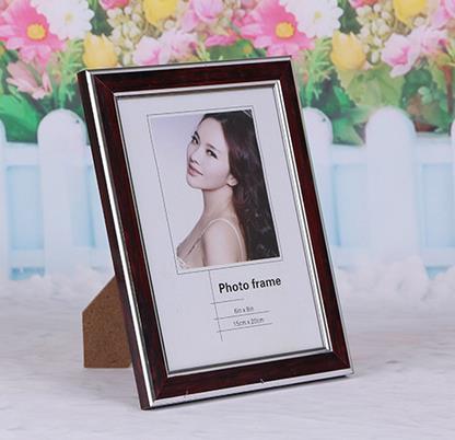 High quality printed plastic photo frame,pvc plastic custom logo photo frame