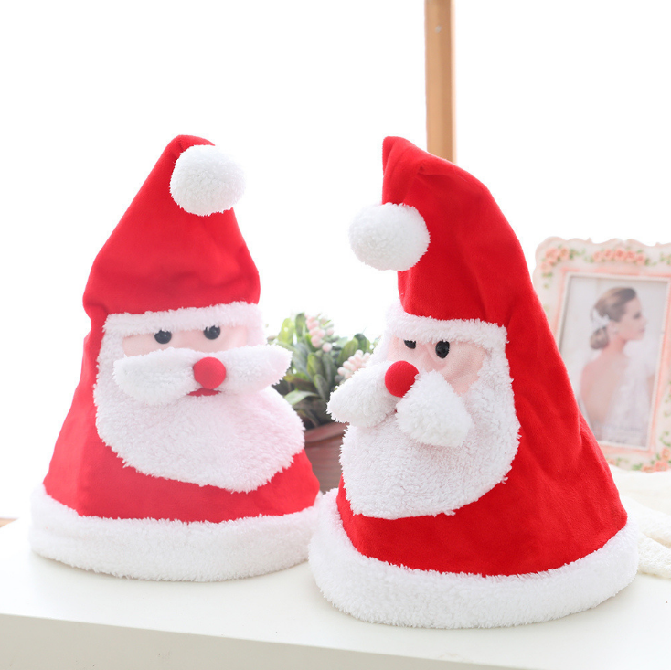 Novelty Funny LED Dancing Christmas Santa Hat