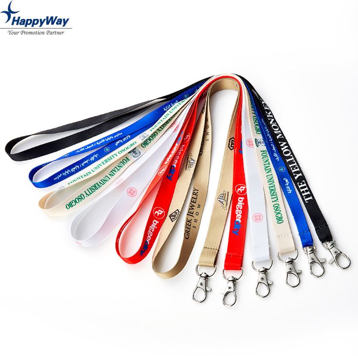 China Lanyard Supplies Custom Personalised Safety ID Lanyard With Logo