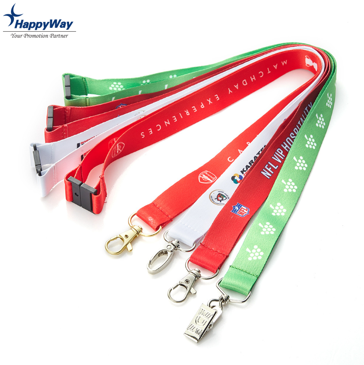 China Lanyard Supplies Custom Personalised Safety ID Lanyard With Logo