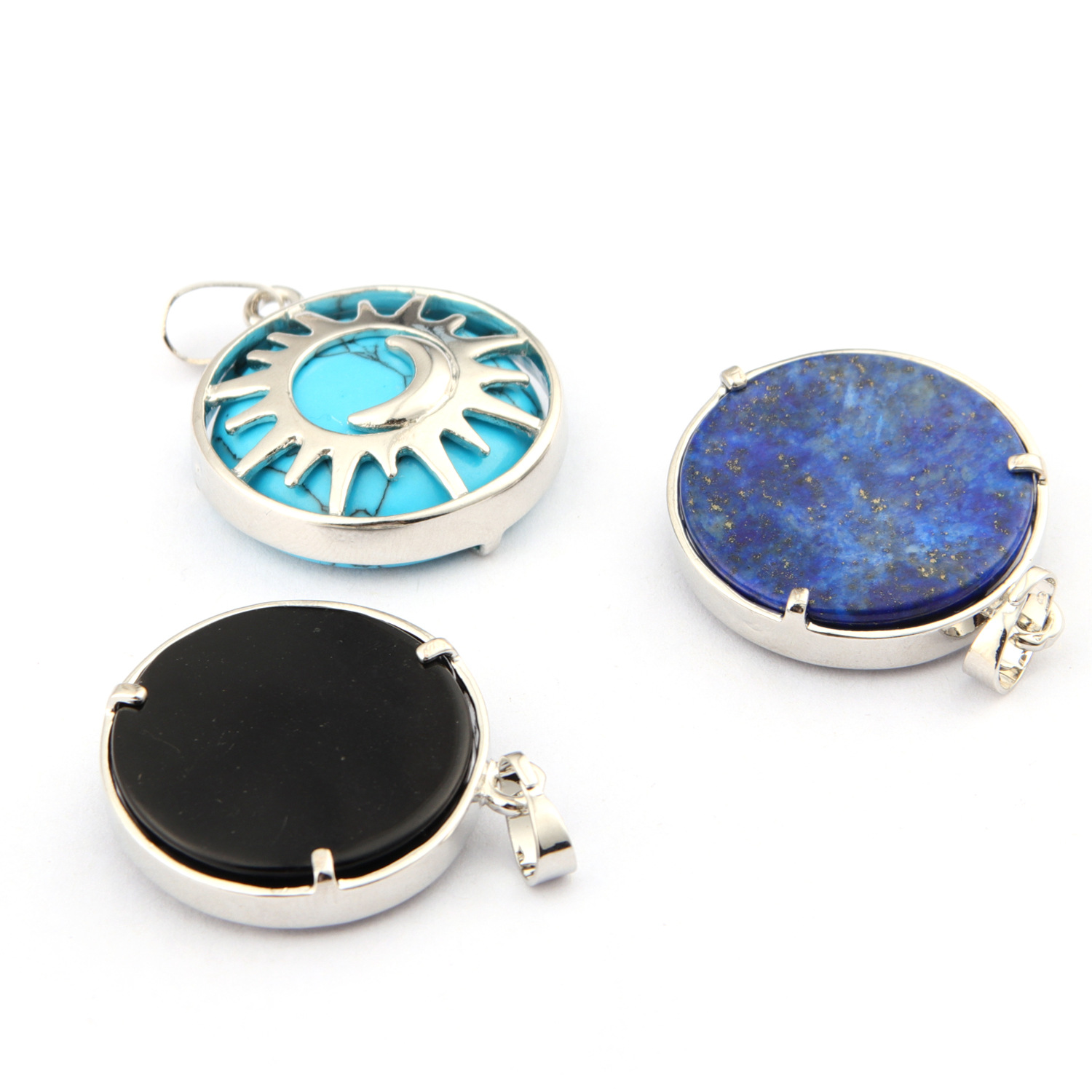 Novelty Sun And Moon Design Pendants Crystal Decoration